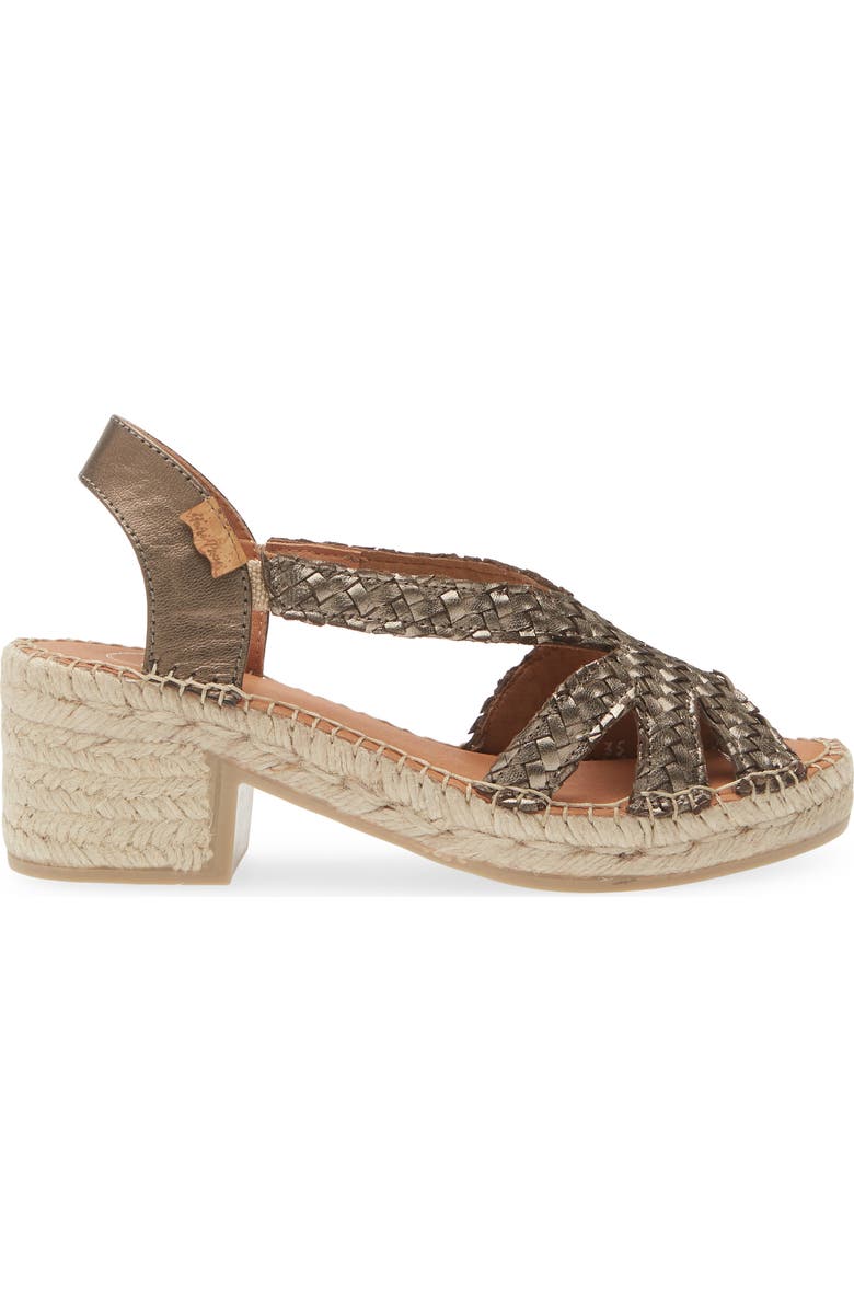Toni Pons Doris Espadrille Sandal, Alternate, color, Bronze