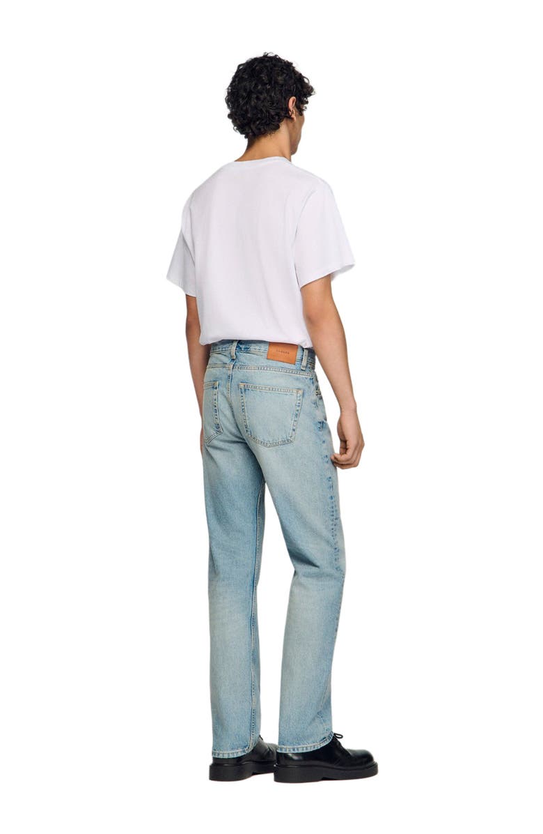 SANDRO Regular jeans, Alternate, color, Light Blue - Denim