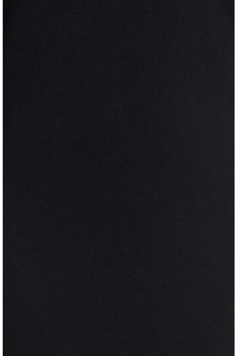 Ruffle Sleeve Knit Dress, Alternate, color, BLACK