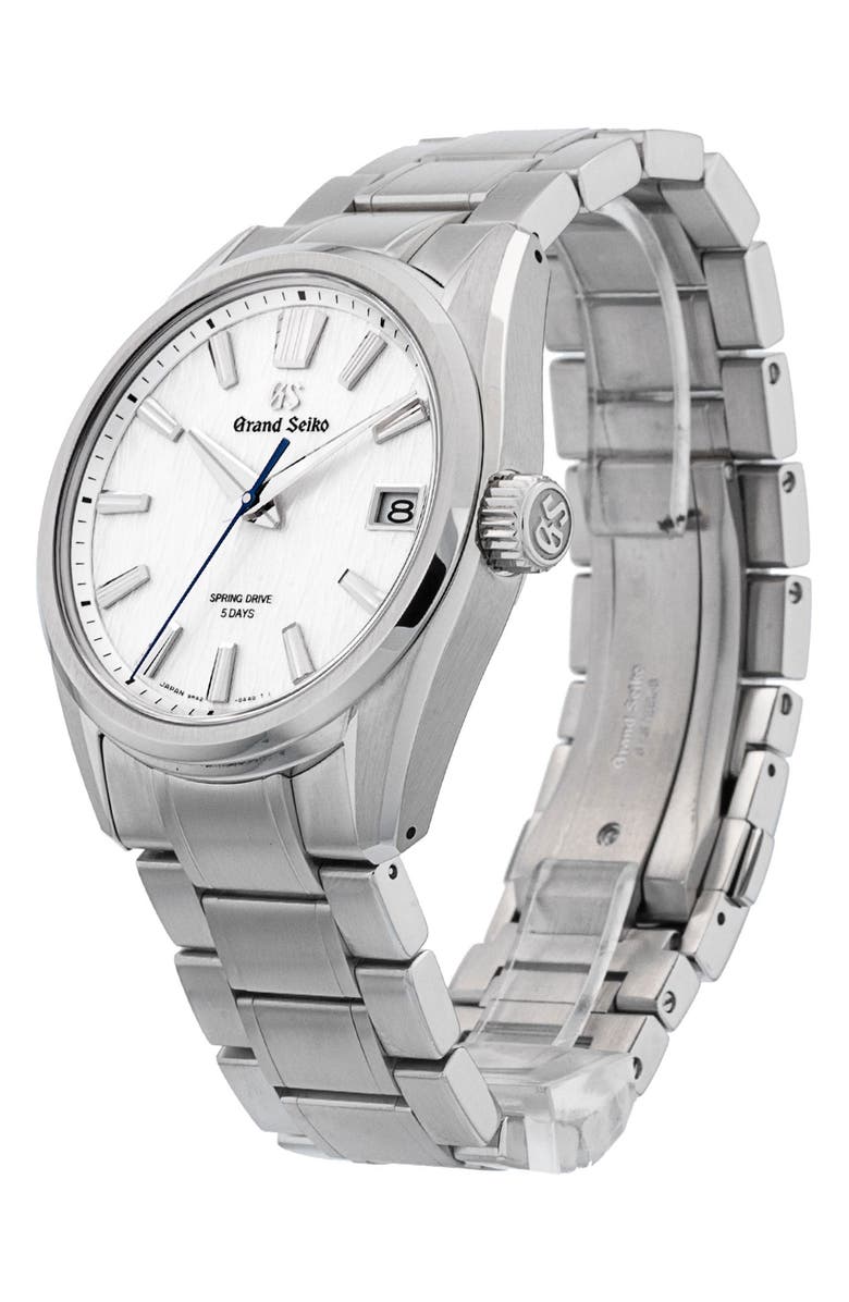Watchfinder & Co. Grand Seiko Preowned 2023 Grand Seiko SLGA009 Bracelet Watch, 40mm, Alternate, color, 