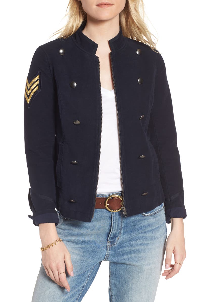 Treasure & Bond Officers Jacket, Main, color, 