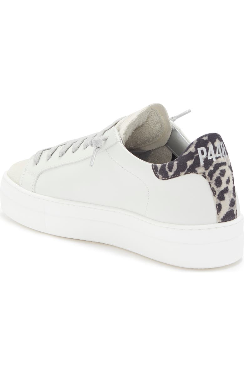 P448 Thea Platform Sneaker, Alternate, color, Whi/Les