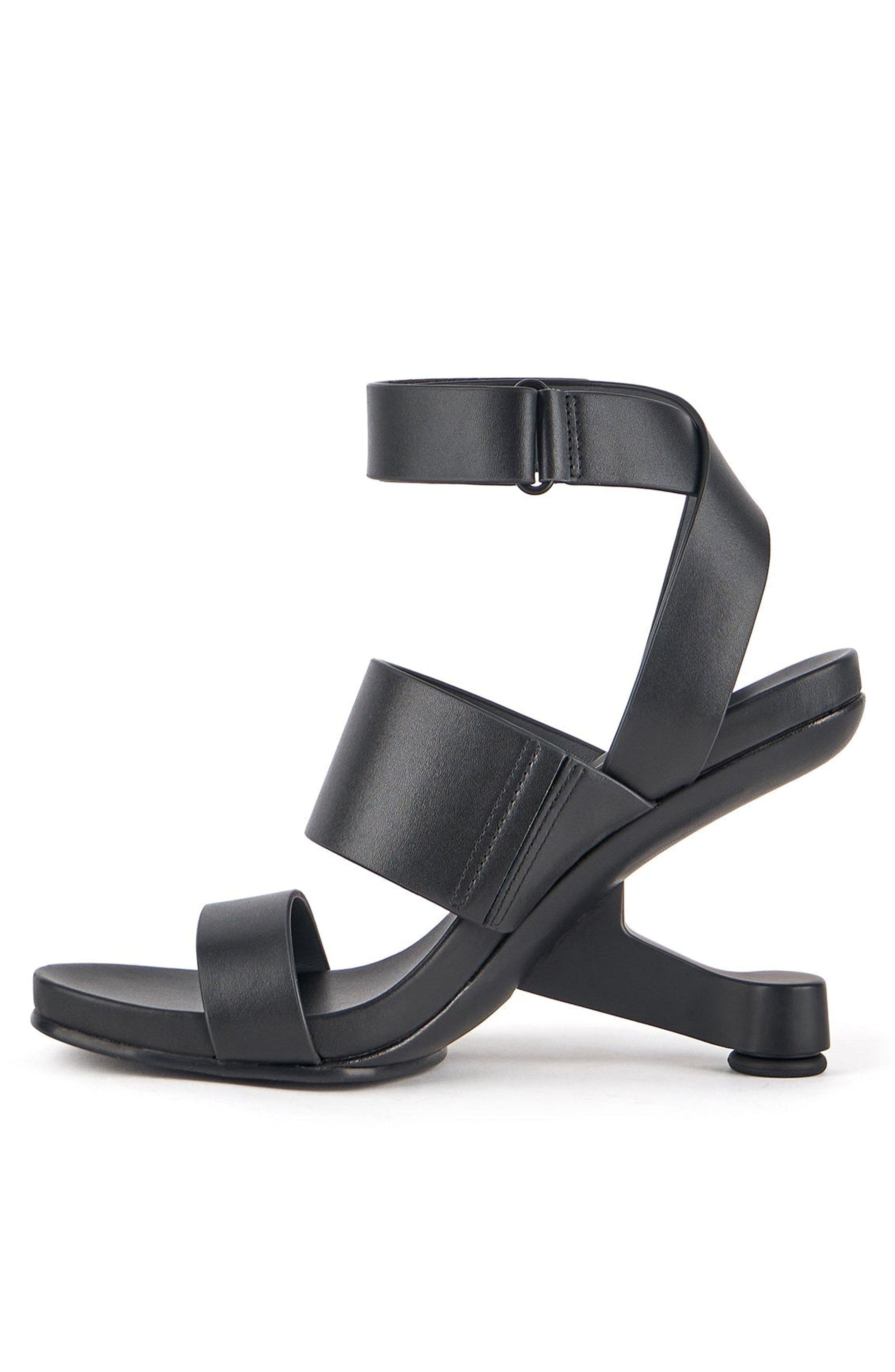 Eamz Hana Sandals, Alternate, color, Black