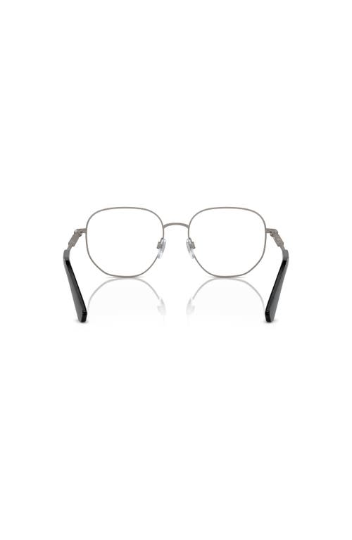 Burberry 55mm Square Optical Glasses In Gray