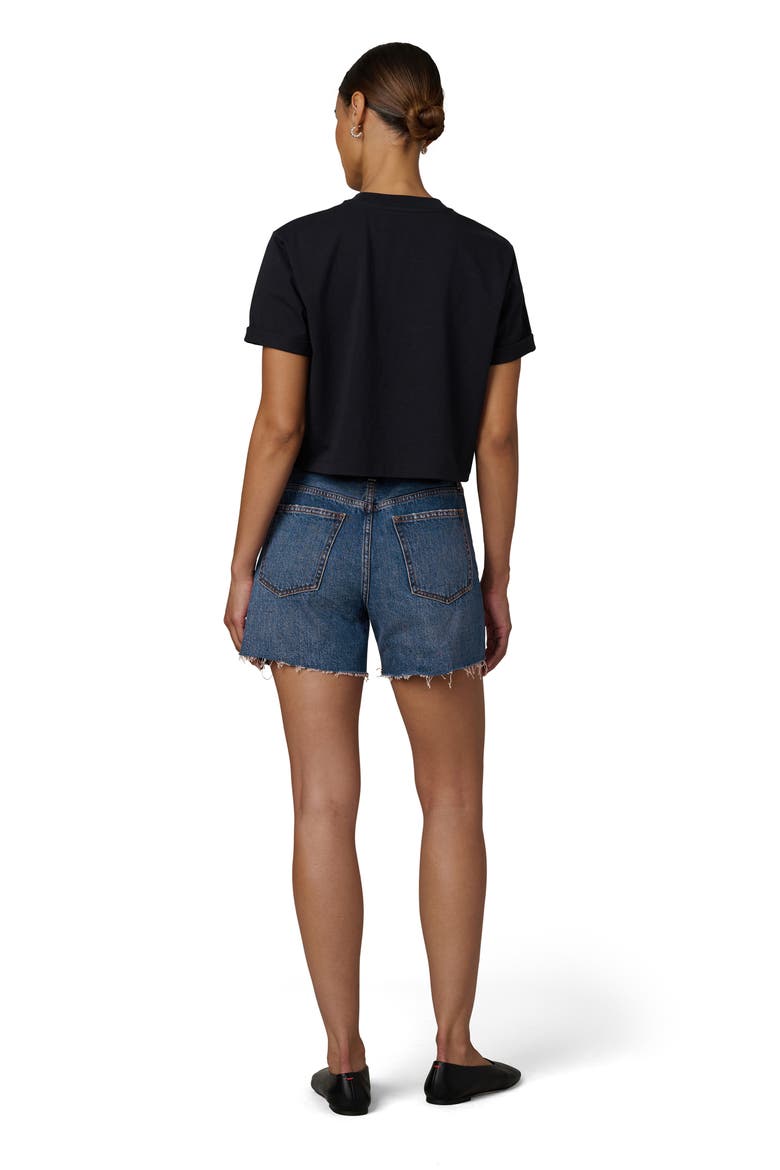 The Dylan Denim Cutoff Shorts, Alternate, color, LIASON