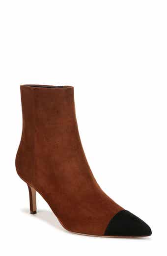Veronica Beard Lisa Pointed Cap Toe Bootie