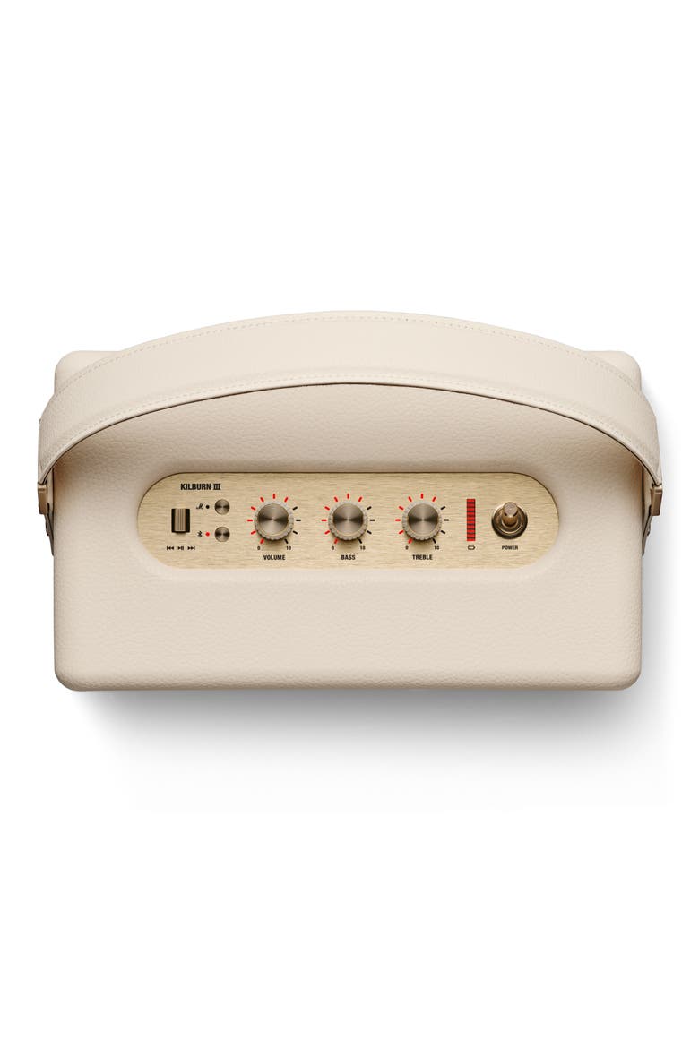 Kilburn III Portable Bluetooth® Speaker, Alternate, color, CREAM
