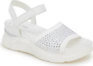 Reaction Kenneth Cole Hera Crystal Platform Sandal