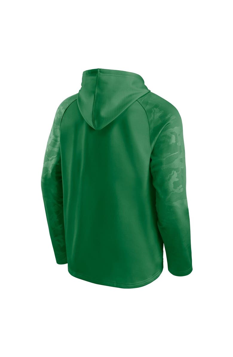 FANATICS Men's Fanatics Branded Green Oregon Ducks Defender Raglan Pullover Hoodie, Alternate, color, 