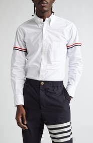 Thom Browne Classic Cotton Poplin Button-Down Shirt