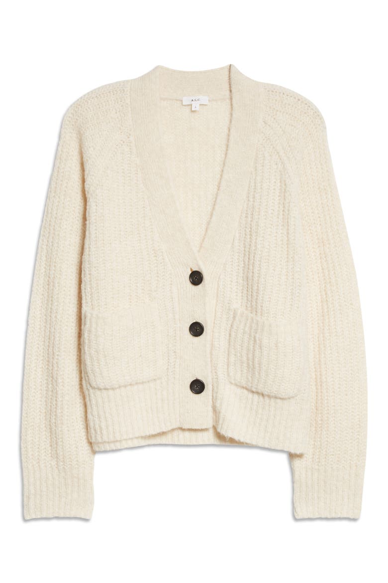 Cleveland Button Cardigan, Alternate, color, NATURAL NAT