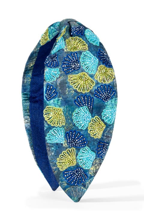Indigo Canopy Knotted Headband