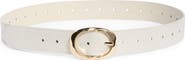 Steve Madden Textured Faux Leather Belt