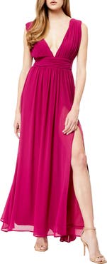 BY DESIGN Love by Design Athen Plunging V-Neck Maxi Dress