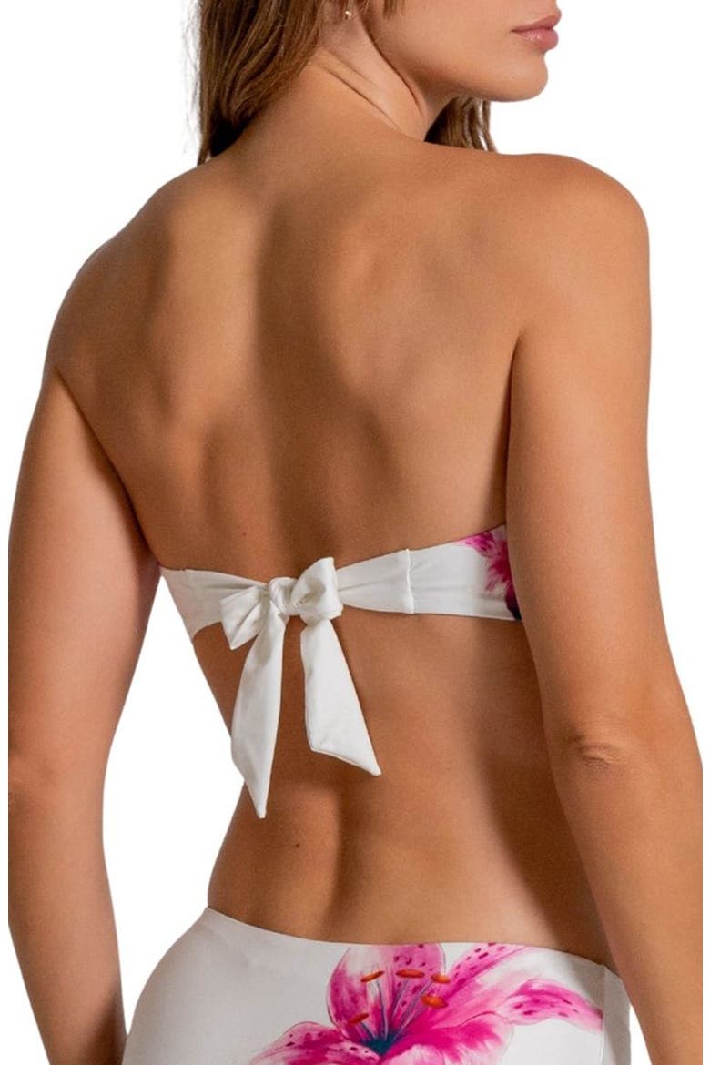 Bandeau Bikini Top, Alternate, color, MULTI