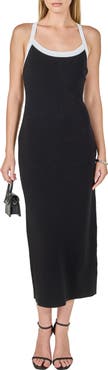Endless Rose Crossback Knit Midi Dress