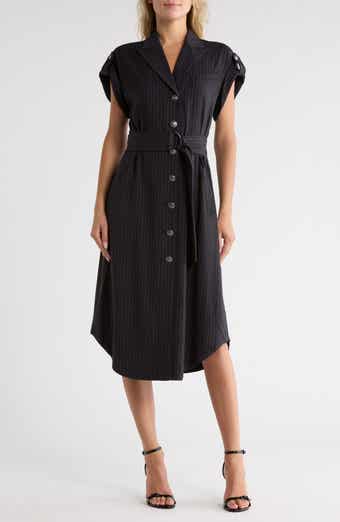 Ramy Brook Haylie Pinstripe Shirtdress