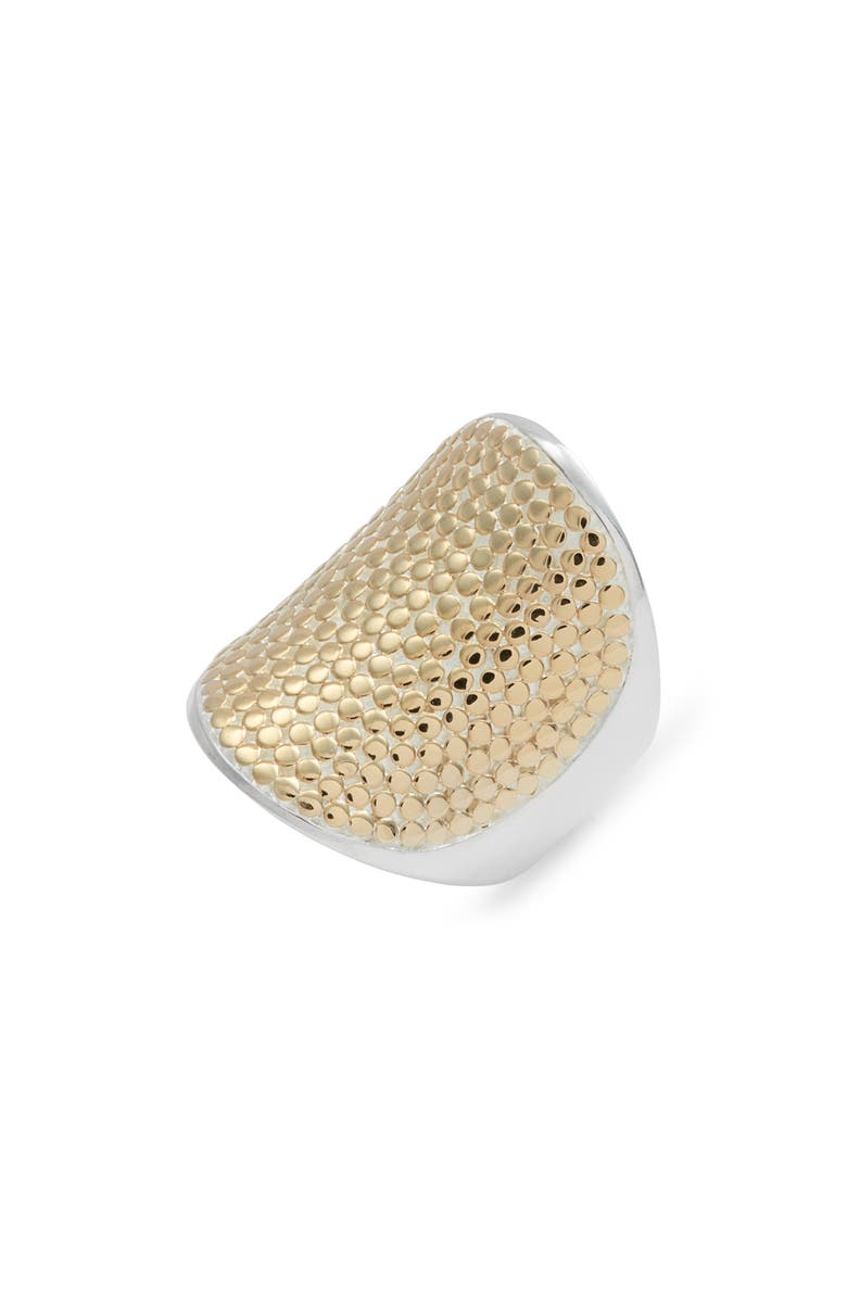 Anna Beck Classic Saddle Ring, Main, color, Two Tone