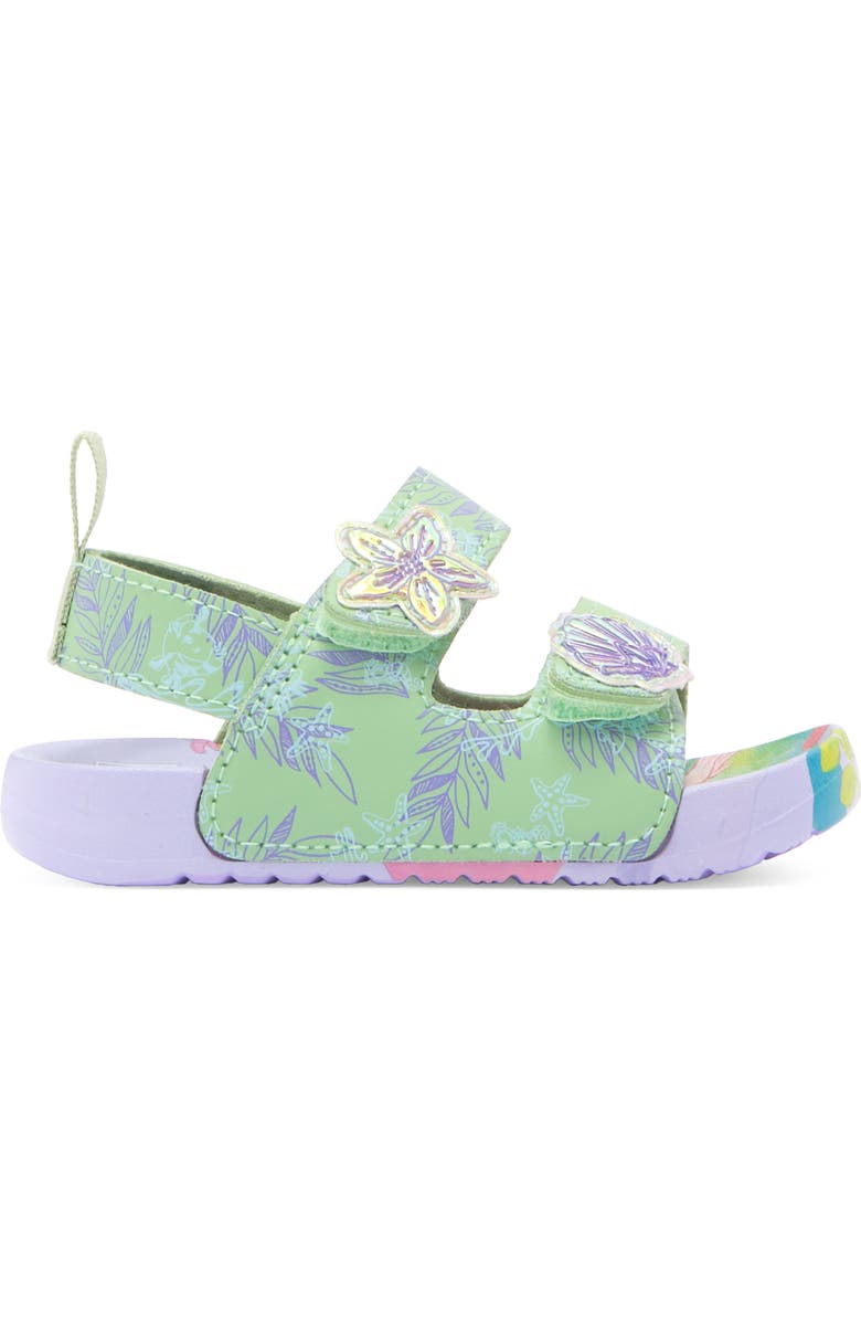 Harper Canyon Kids' Disney<sup>®</sup> Ariel Sandal, Alternate, color,