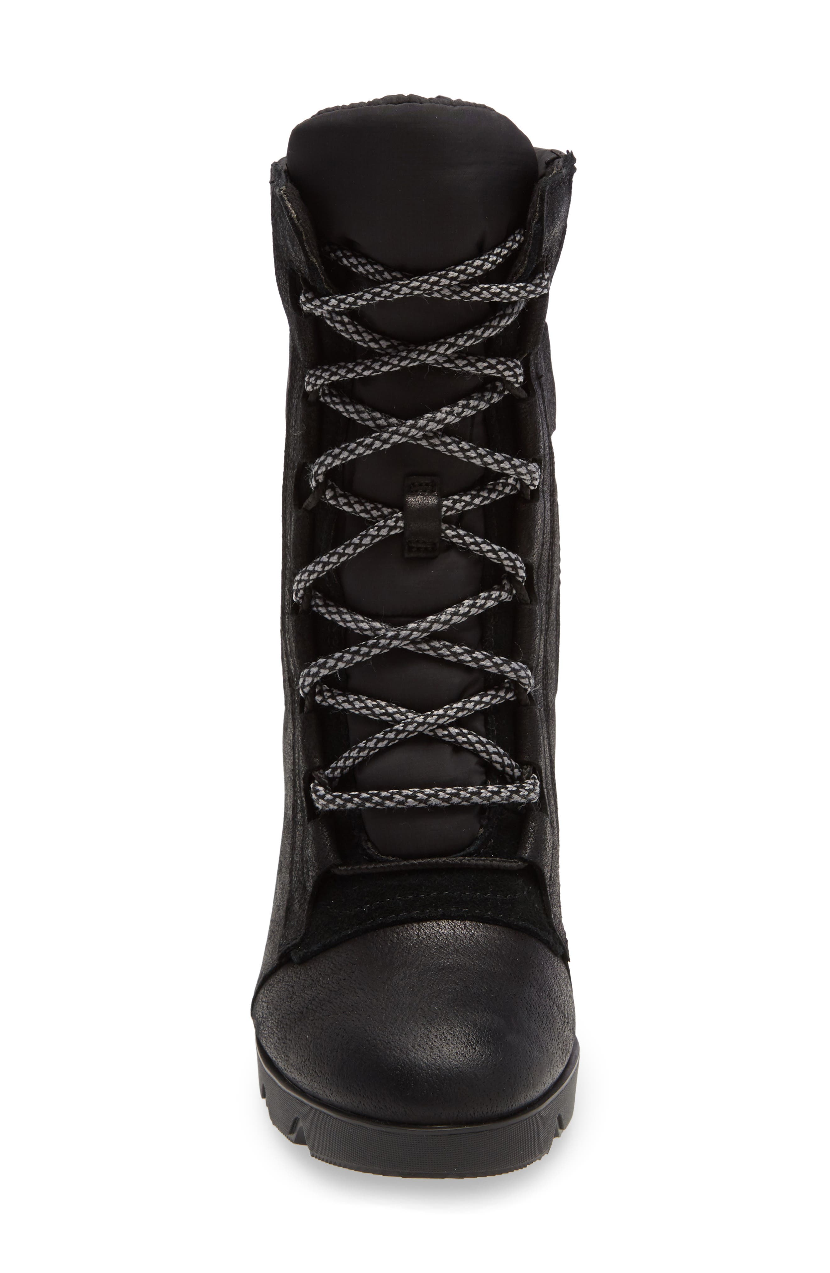 SOREL Joan Uptown Mid Waterproof Wedge Bootie, Alternate, color, 