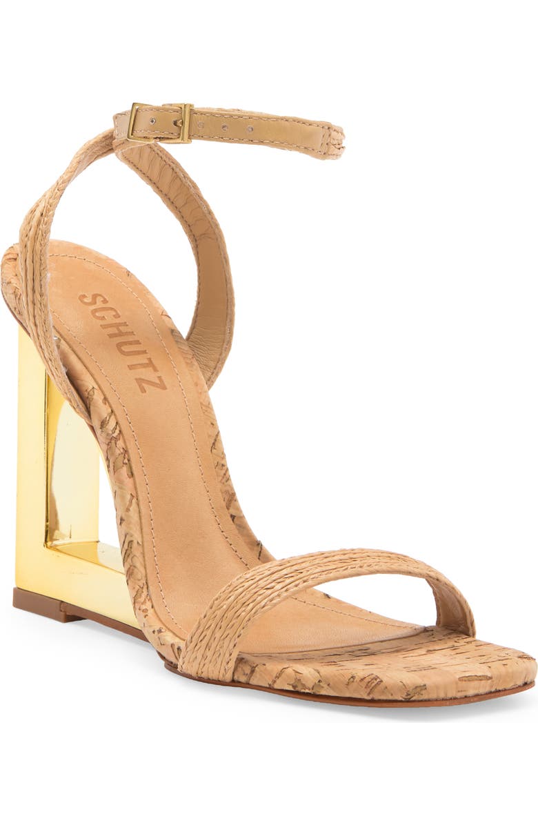 Schutz Filipa Wedge Sandal, Main, color,