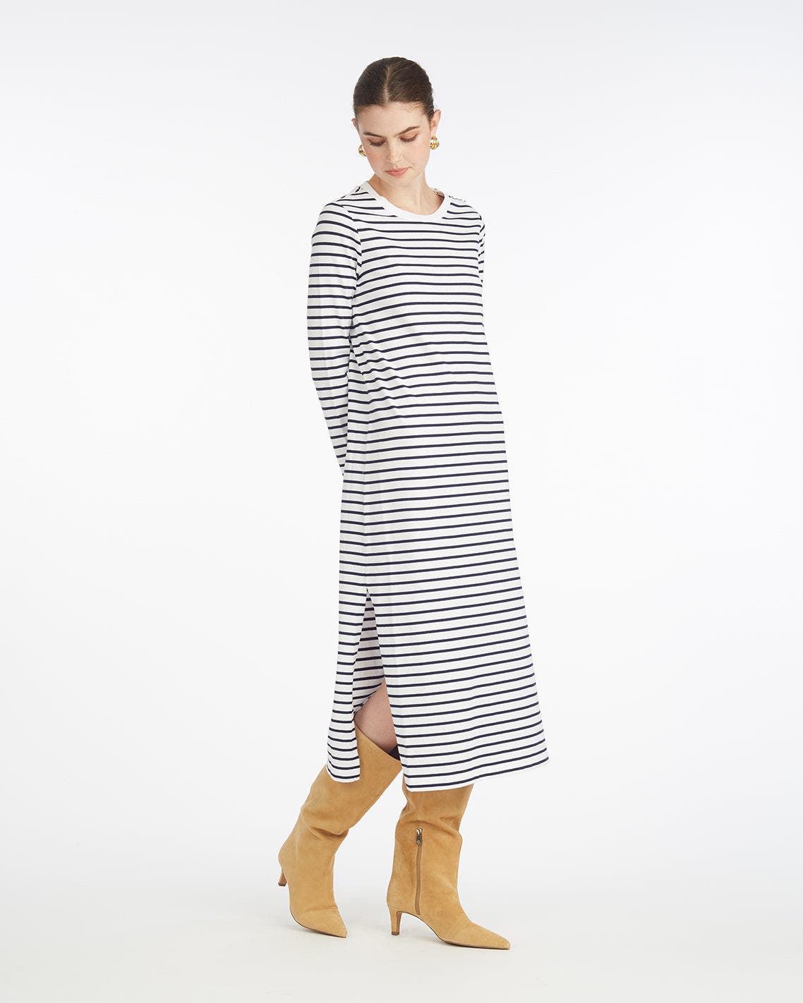 Draper James Selma Boots, Alternate, color, Camel