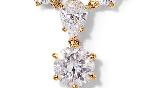 NADRI NADRI BEATRIX MIXED CUBIC ZIRCONIA FRONTAL NECKLACE