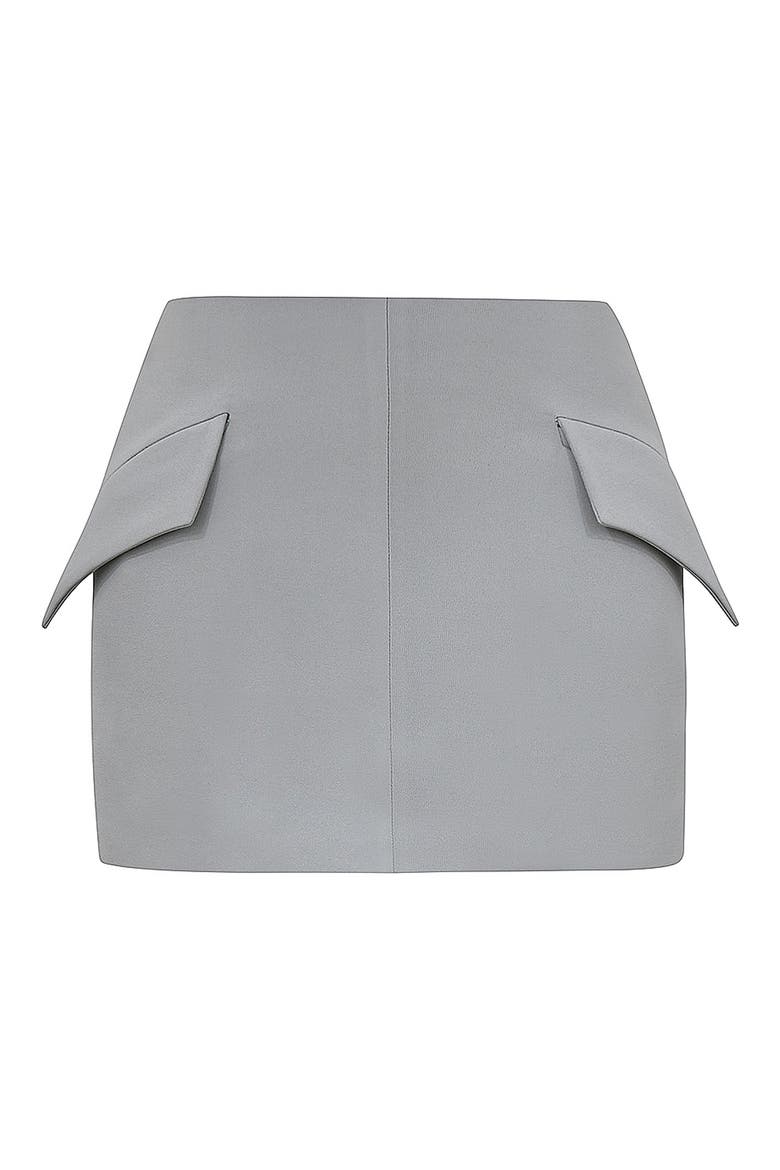 Cici A-Line Miniskirt, Alternate, color, ULTIMATE GREY