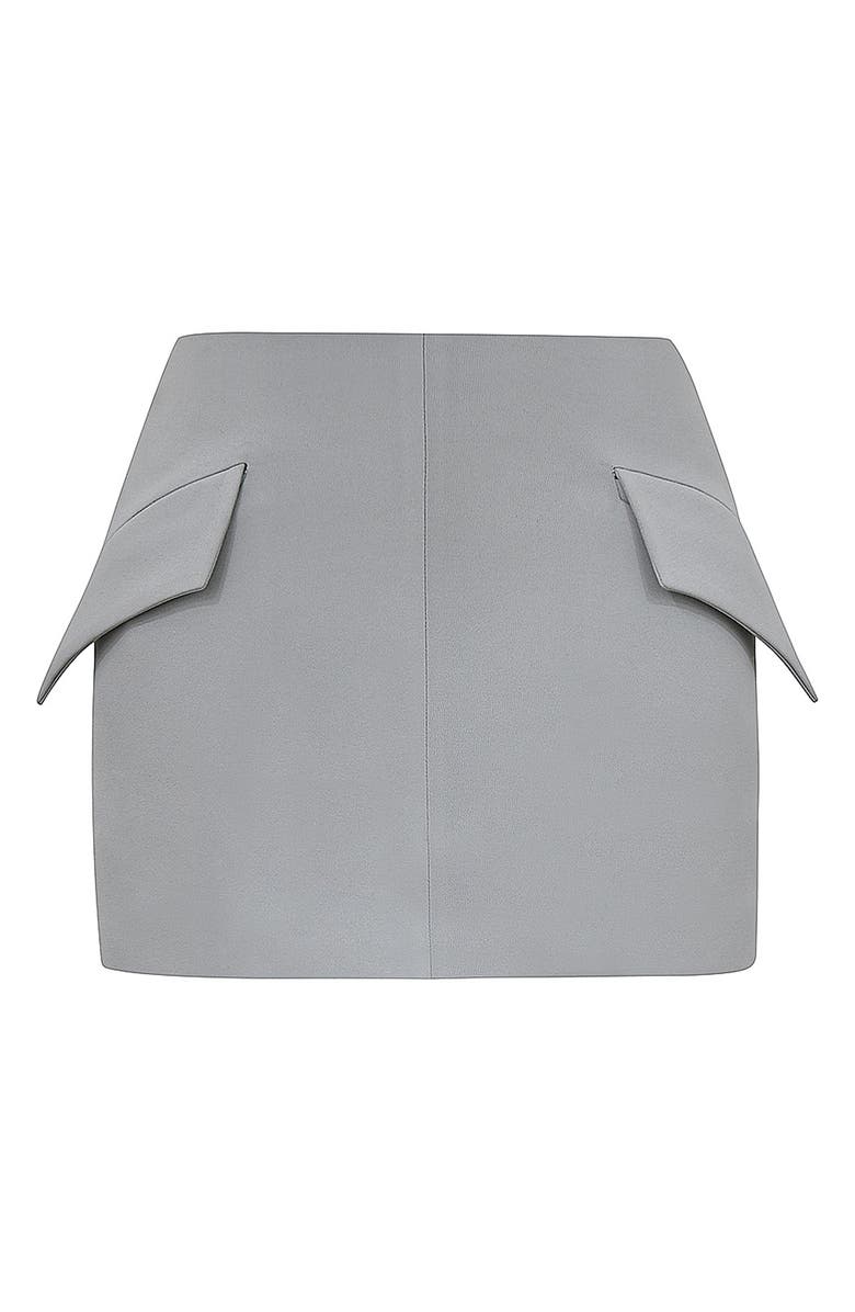 HOUSE OF CB Cici A-Line Miniskirt, Alternate, color, Ultimate Grey