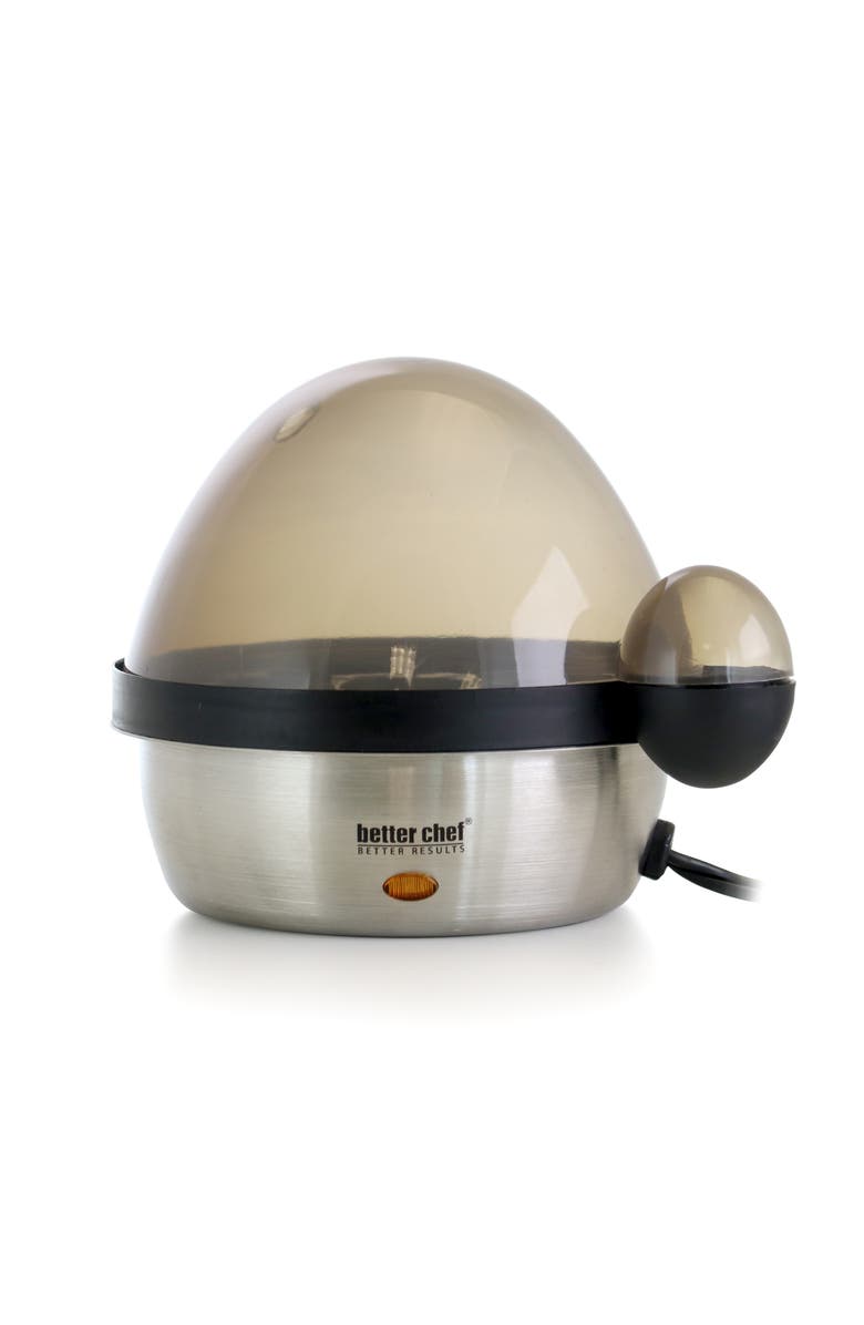 Better Chef Stainless Steel 7 Egg Cooker, Alternate, color, Silver