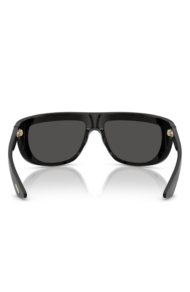 Oliver Peoples 65mm Khaite Irregular Sunglasses, Alternate, color, Black / Grey