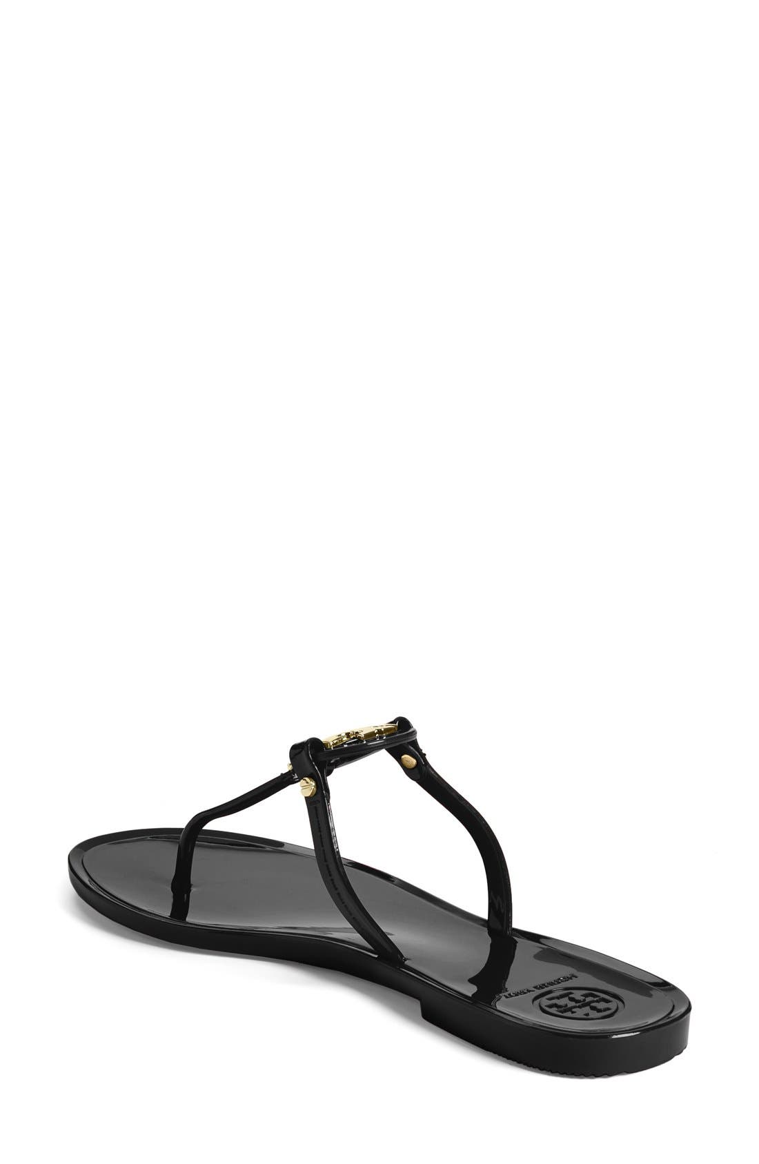 Tory Burch 'Mini Miller' Jelly Flip Flop, Alternate, color, 