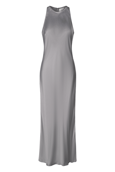 Atlantis Silky Bias Cut Maxi Dress