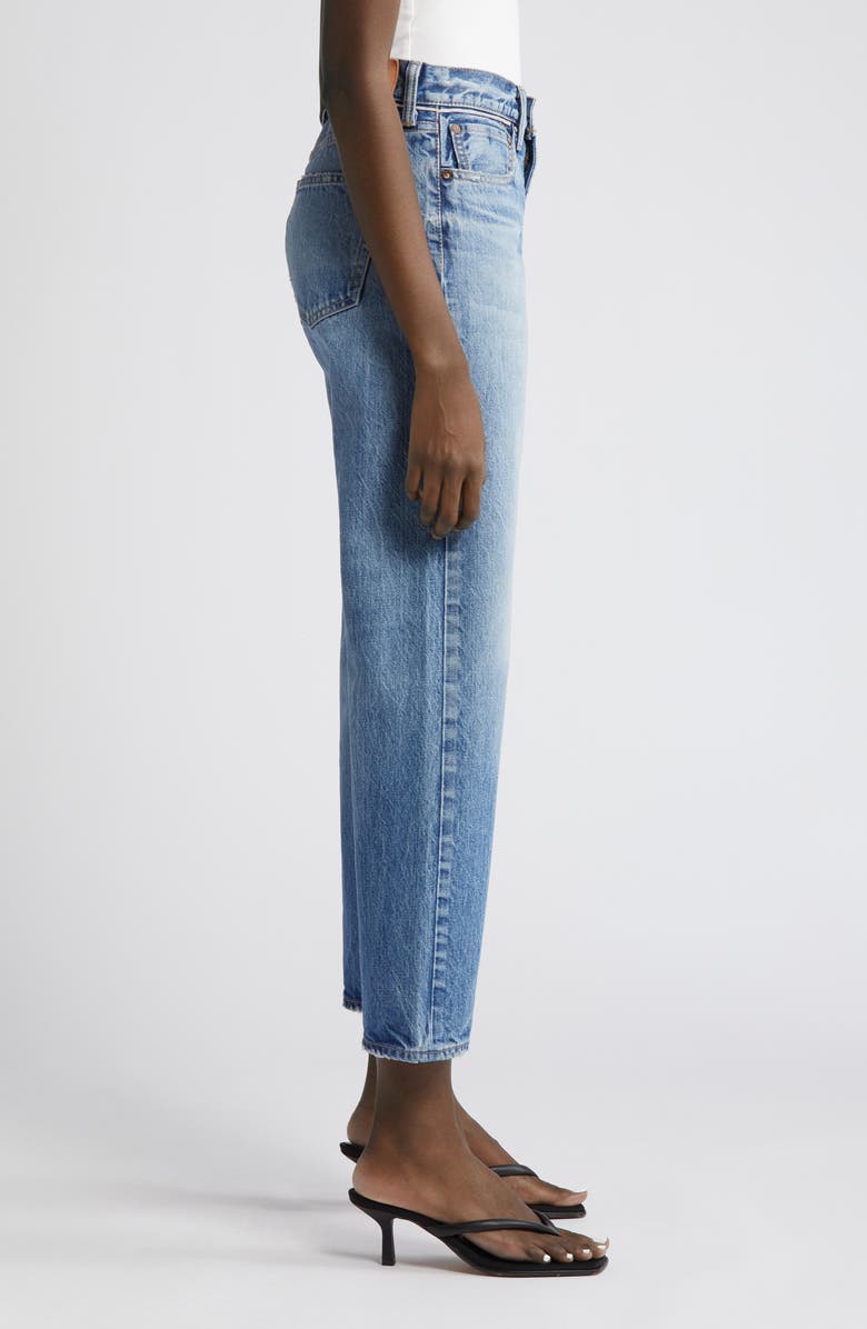 MOUSSY VINTAGE Maplecrest Crop Straight Leg Jeans, Alternate, color, Blue