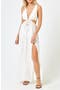 Donna Sleeveless Cover-Up Maxi Dress