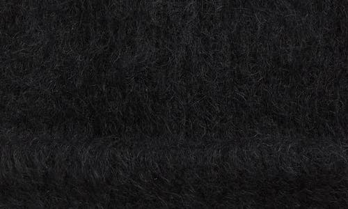 Moncler Edit Mohair Blend Beanie In Black
