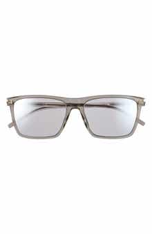 SL668 56mm Square Sunglasses