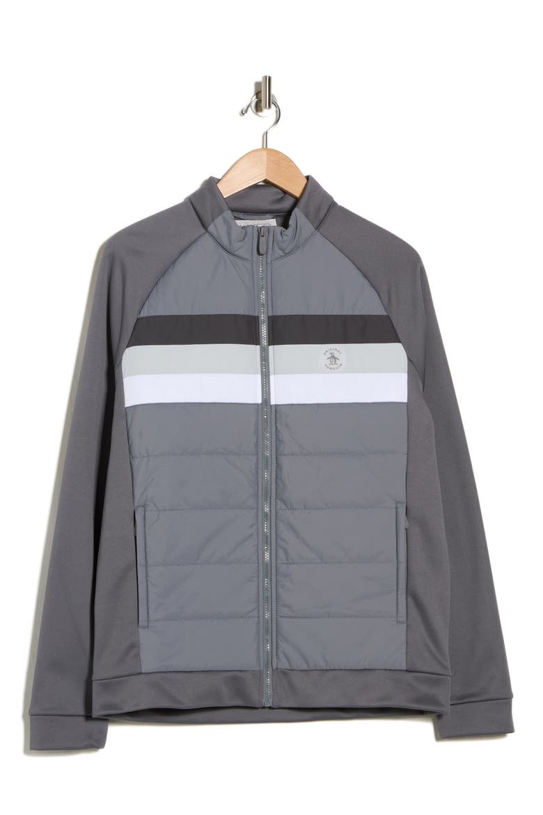 Zip Insulated Jacket, Alternate, color, QUIET SHADE