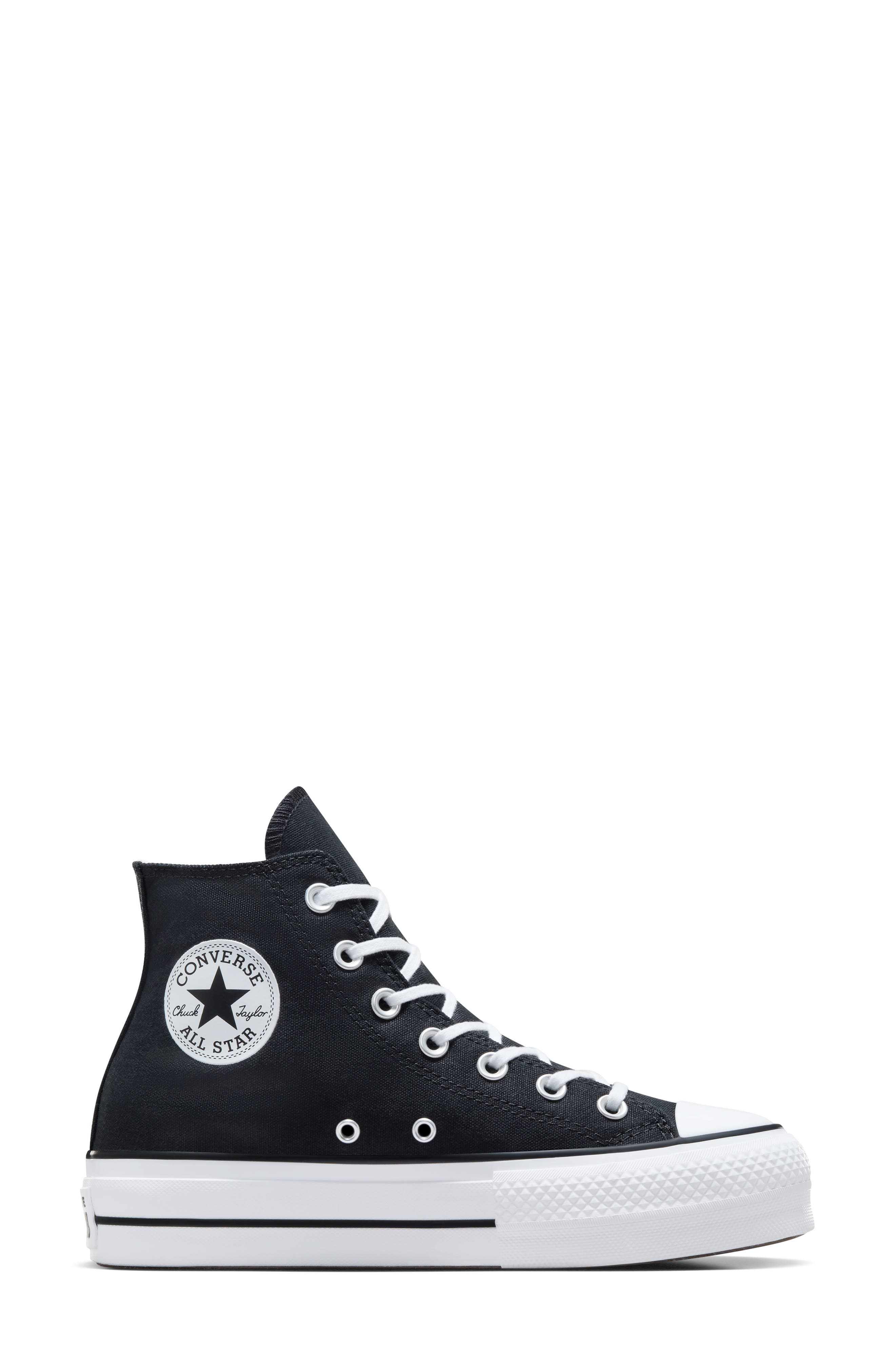 Converse Chuck Taylor<sup>®</sup> All Star<sup>®</sup> Lift Mid Top Sneaker, Alternate, color, 