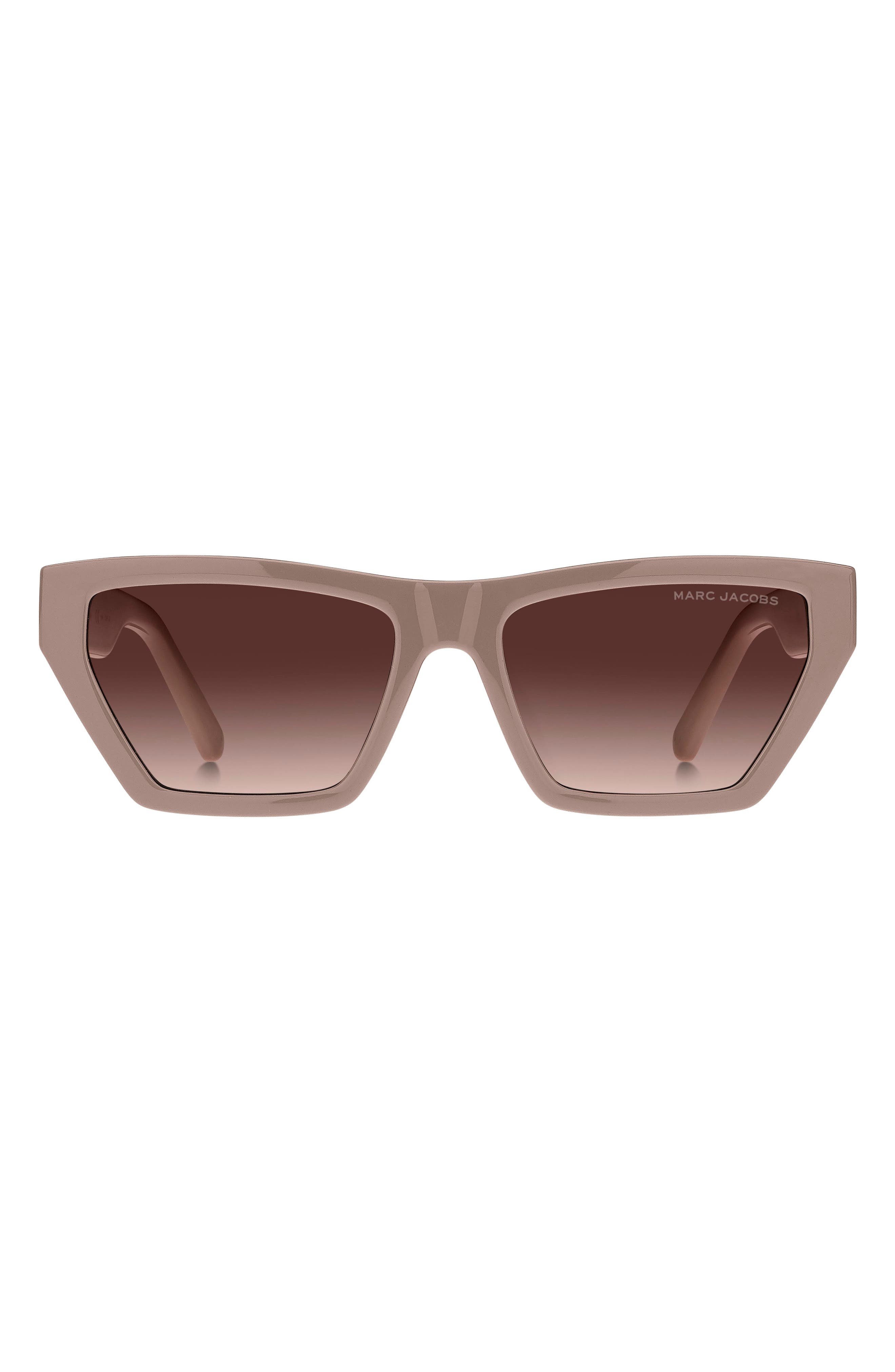55mm Gradient Cat Eye Sunglasses