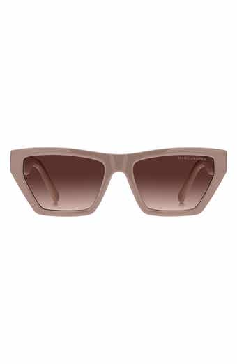 55mm Gradient Cat Eye Sunglasses