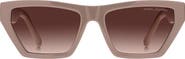 Marc Jacobs 55mm Gradient Cat Eye Sunglasses