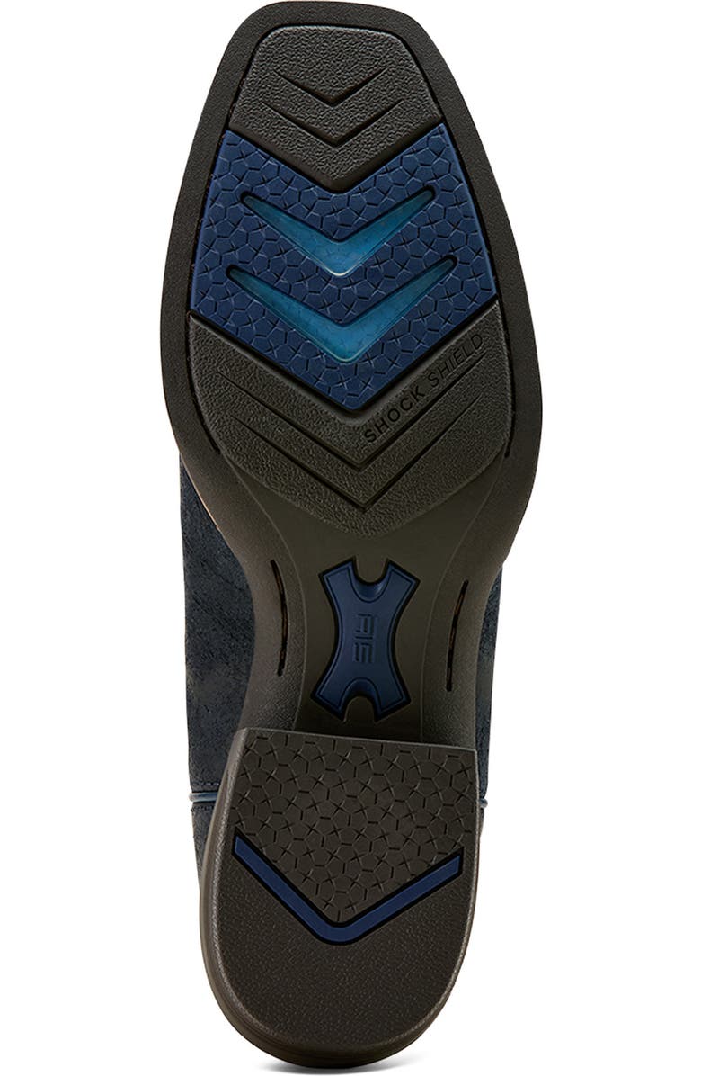 Ariat Hustler Western Boot, Alternate, color, Blue