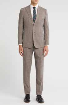 English Laundry Two-Button Flat Front Suit