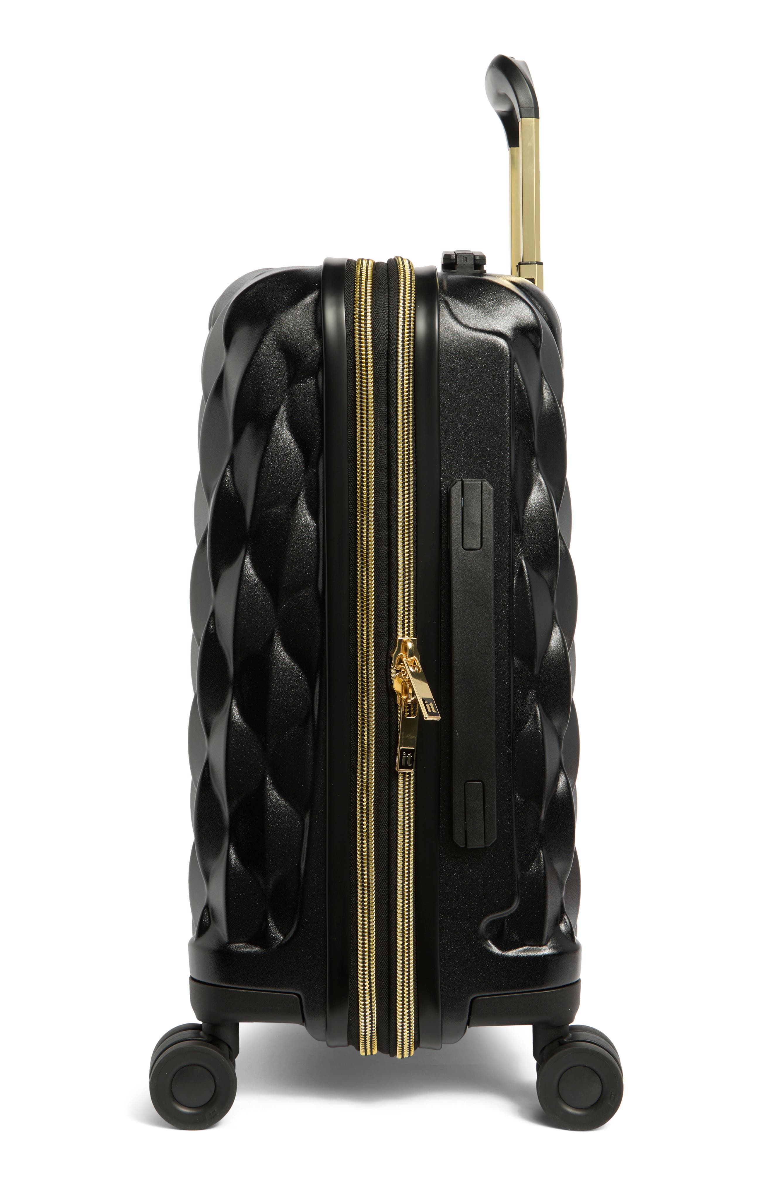 IT LUGGAGE Illuminate 21-Inch Hardside Carry-On Luggage, Alternate, color, Black