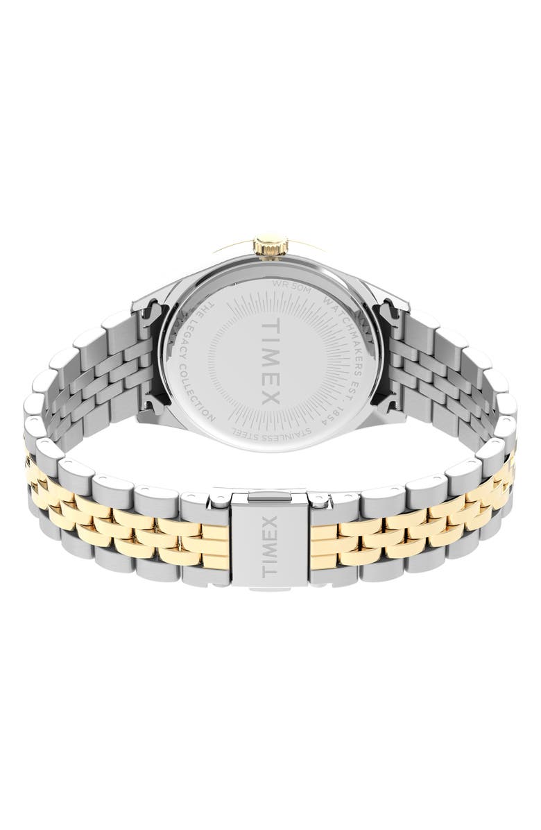 Timex<sup>®</sup> Legacy Day & Date Bracelet Watch, 36mm, Alternate, color,