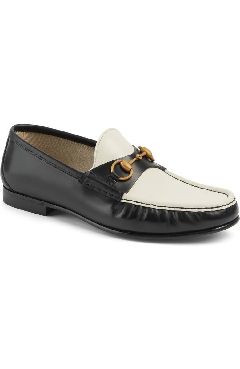 Gucci 1953 Horsebit Two-Tone Loafer, Main, color,