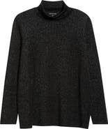 Eileen Fisher Metallic Turtleneck Sweater
