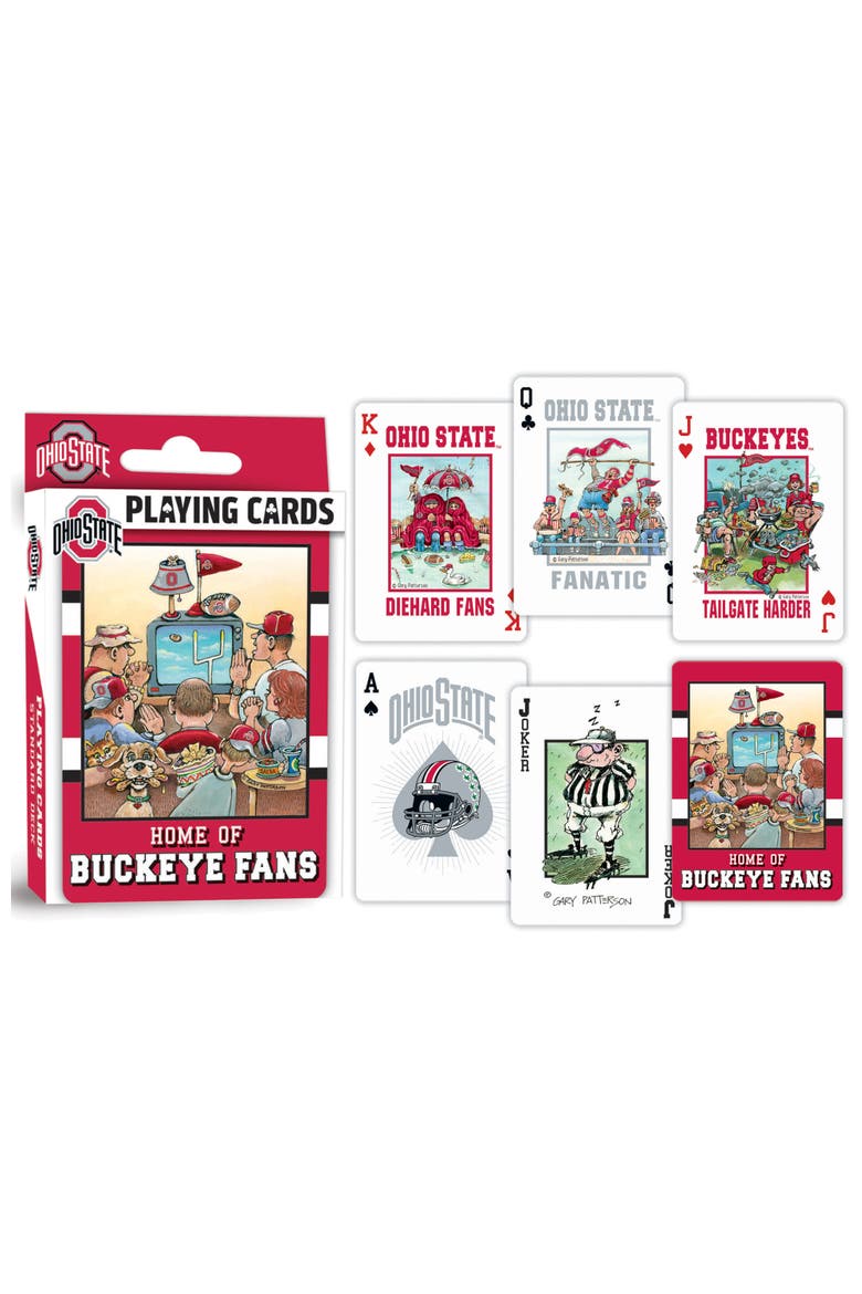 Ohio State Buckeyes Fan Playing Cards, Alternate, color, Multicolor