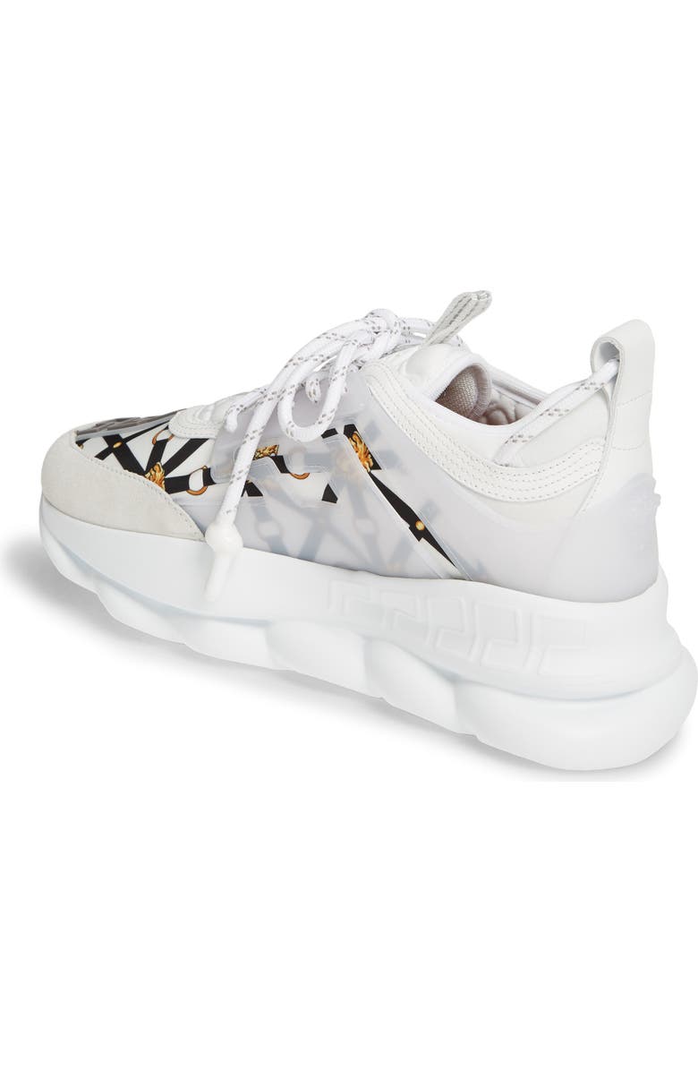 Versace Chain Reaction Sneaker, Alternate, color,
